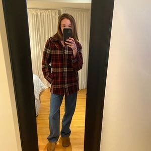 Vintage 90s Plaid shacket